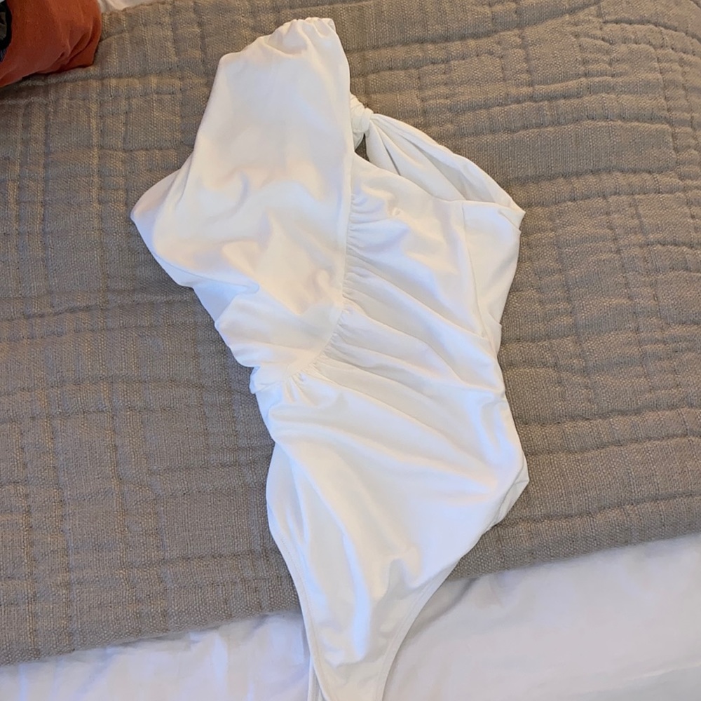 Revolve one shoulder bodysuit